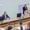 Владимир Караник встретился с первокурсниками Гродненского медуниверситета