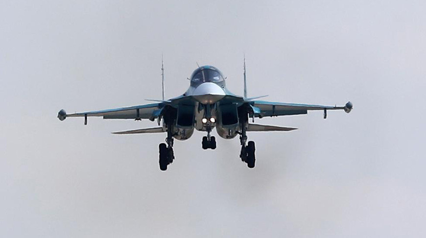 Истребитель Су-34 разбился в Брянской области