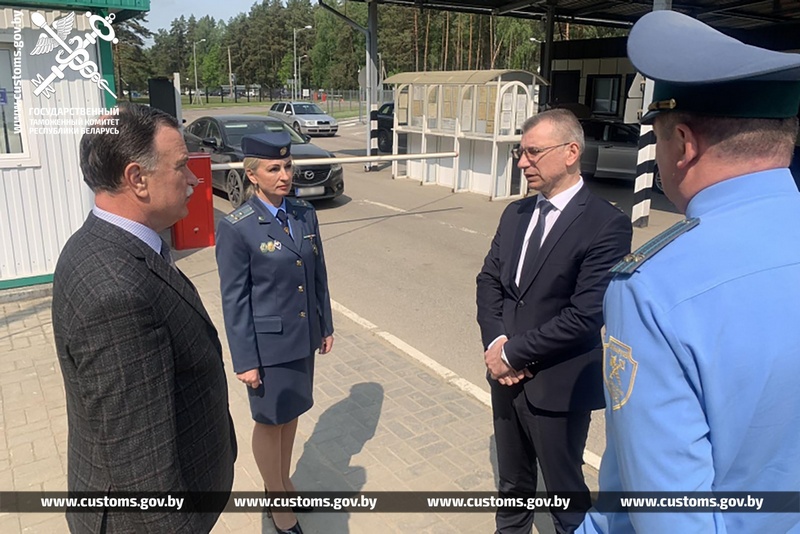 Рабочий визит Председателя ГТК в Гродненскую область: инспектирование белорусско-литовского участка границы, встреча с таможенниками в рамках ЕДИ, участие в заседании Сморгонского райисполкома