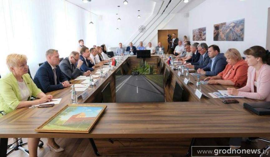 Делегация Алтайского края Российской Федерации посещает Гродненщину