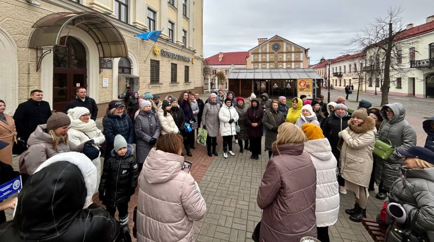 Экскурсия как подарок. Акция «Профсоюз за туризм» прошла в Гродненской области