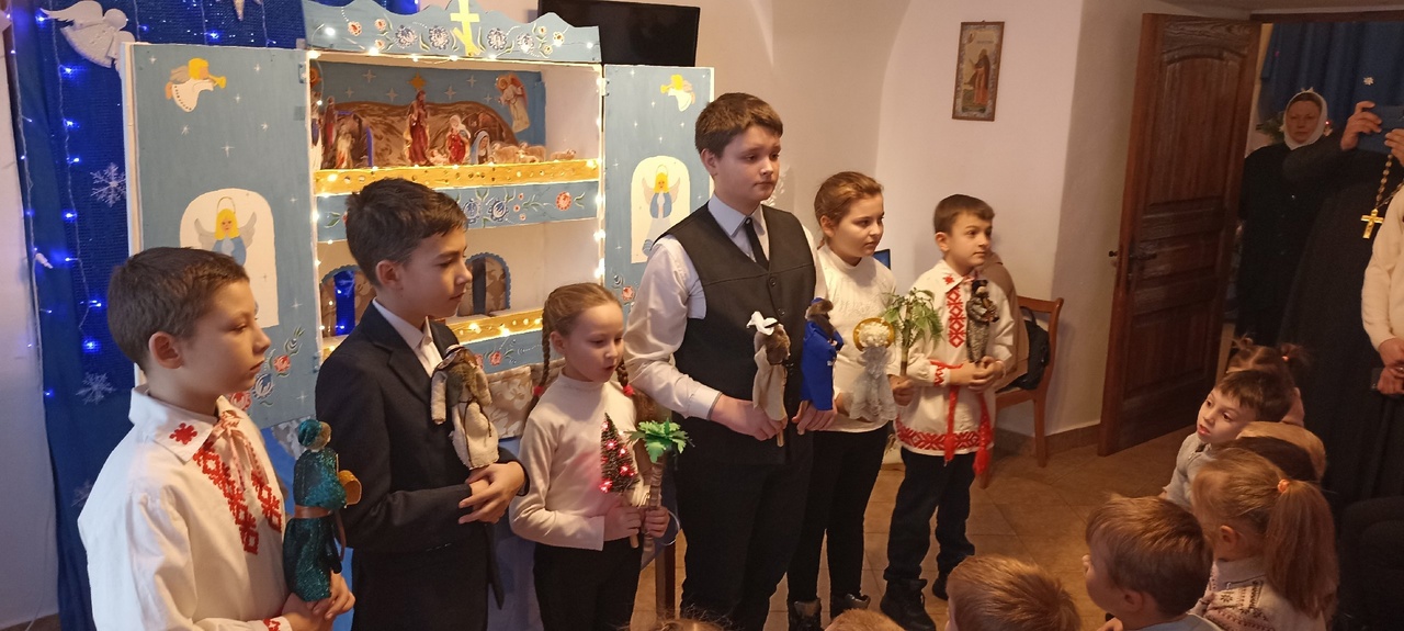 12 января учащиеся ГУО «Красненская средняя школа Кореличского района» посетили Новогрудское Сестричество в честь Св ап. Иоанна Богослова