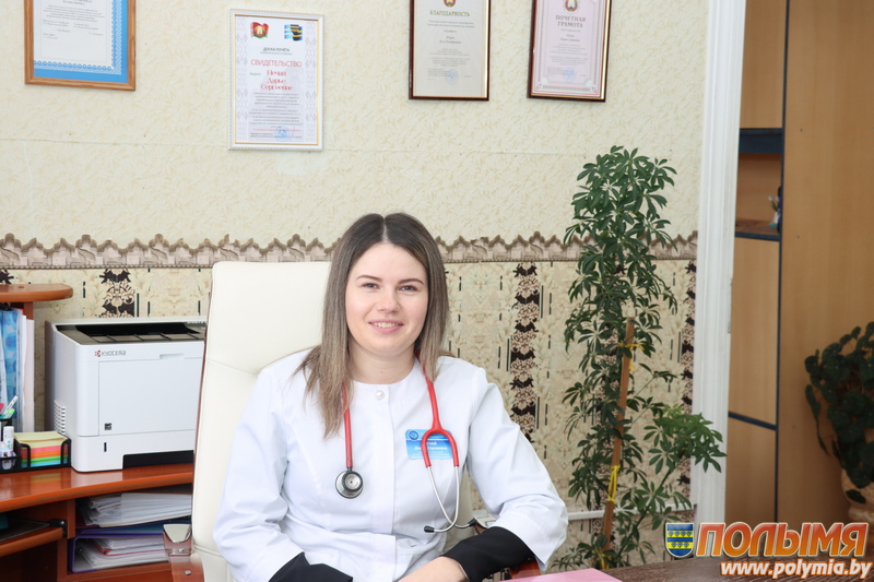 Заместитель главного врача Кореличской ЦРБ Дарья Нечай: «Придя на выборы, мы скажем «Да!» миру и спокойствию»