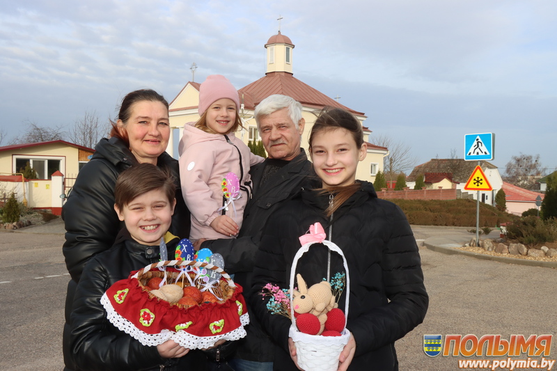 Велікодныя традыцыі сям’і Блашко з аграгарадка Турэц