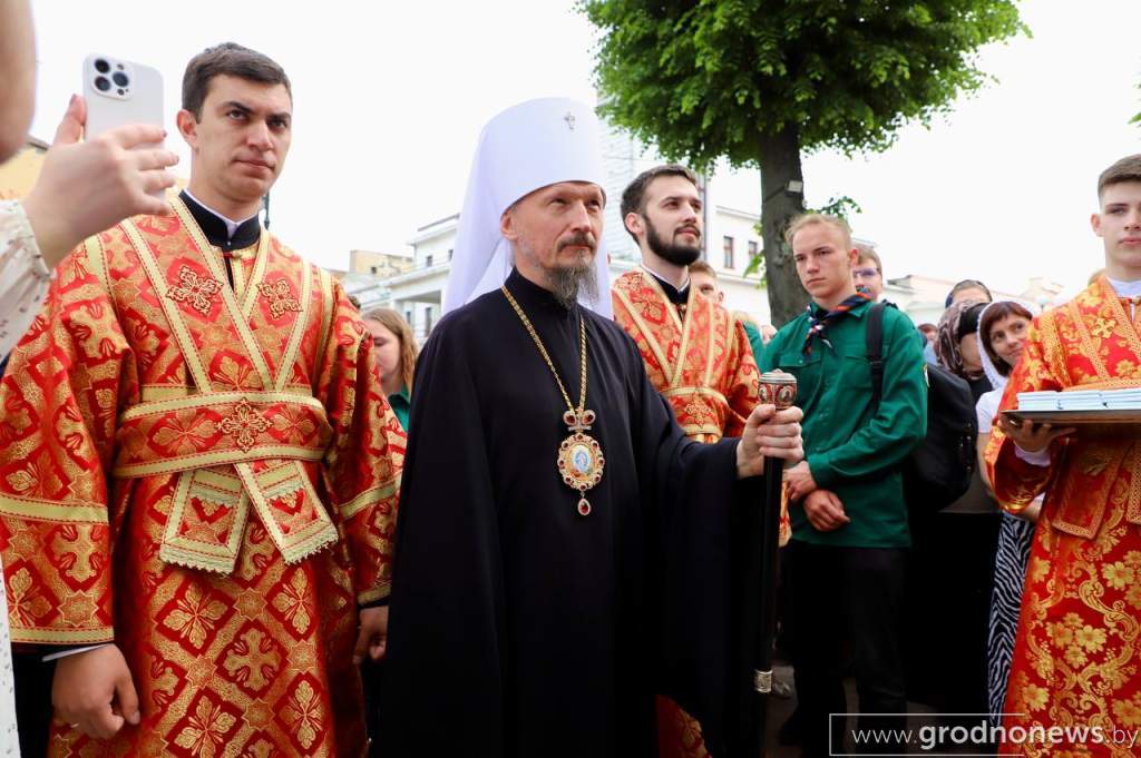 В Гродно прибыл Митрополит Минский и Заславский Вениамин