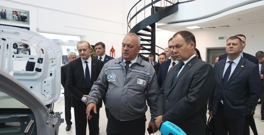 Локализация и дополнительные мощности. Роман Головченко обозначил целевую задачу для «БЕЛДЖИ»