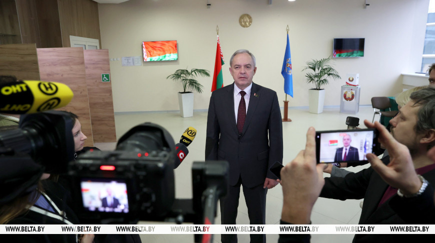 Сергеенко после досрочного голосования: выборы проходят организованно