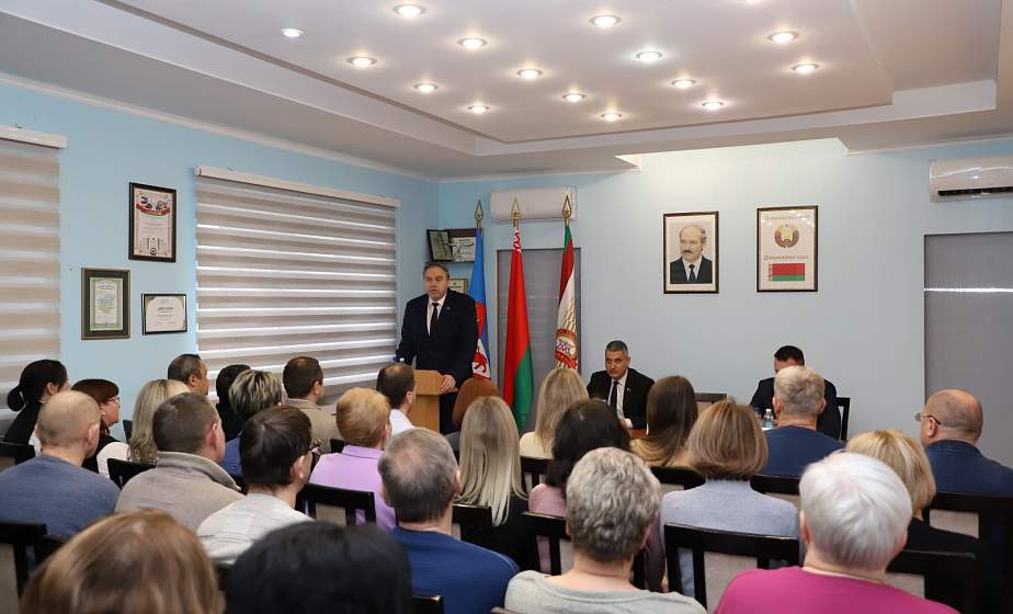 Владимир Караник встретился с трудовым коллективом ОАО «Ошмянский мясокомбинат»