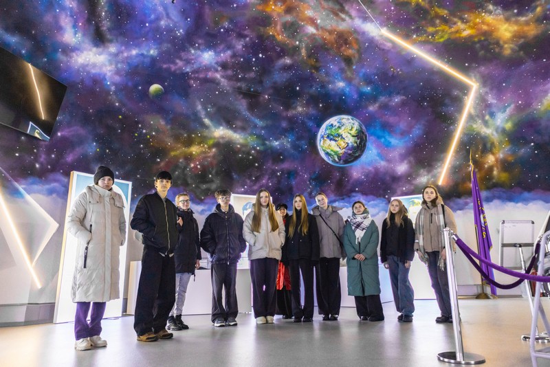 Ульяна Масюк из СШ №1 г.п. Кореличи на один день стала курсантом Белорусской государственной академии авиации