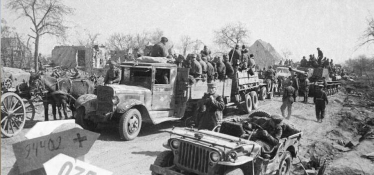 Решающая роль подвижного отряда в освобождении поселка Мир