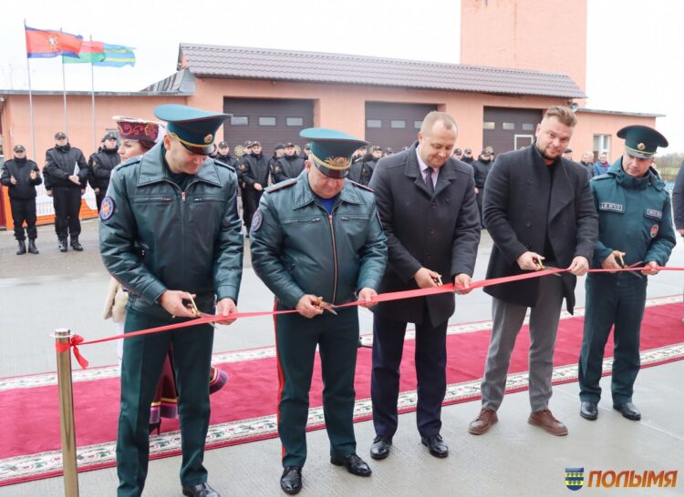 Новый гараж для спецтехники РОЧС появился в Кореличах