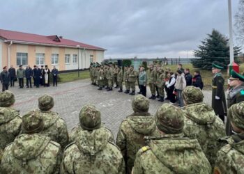 Обновленную погранзаставу «Крейванцы» открыли в Ошмянском районе у белорусско-литовской границы