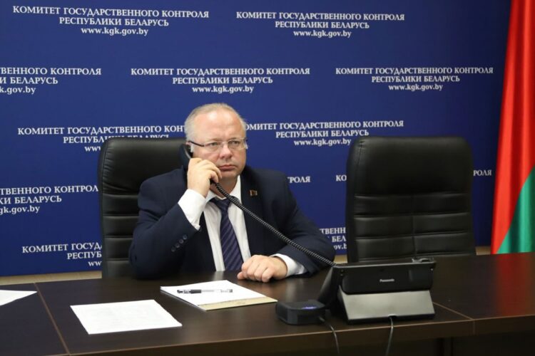 27 ноября Председатель Комитета госконтроля Республики Беларусь Василий Герасимов проводит прямую линию