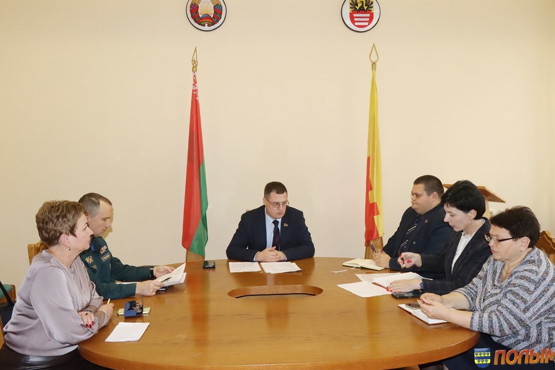 В Мирском сельисполкоме обсудили вопросы профилактики пожаров