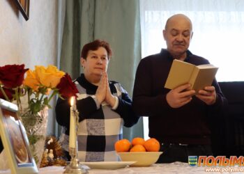 Як сям’я каталікоў Мар’яна і Ліліі Сіліч з вёскі Малыя Жухавічы сустракае Нараджэнне Хрыстова