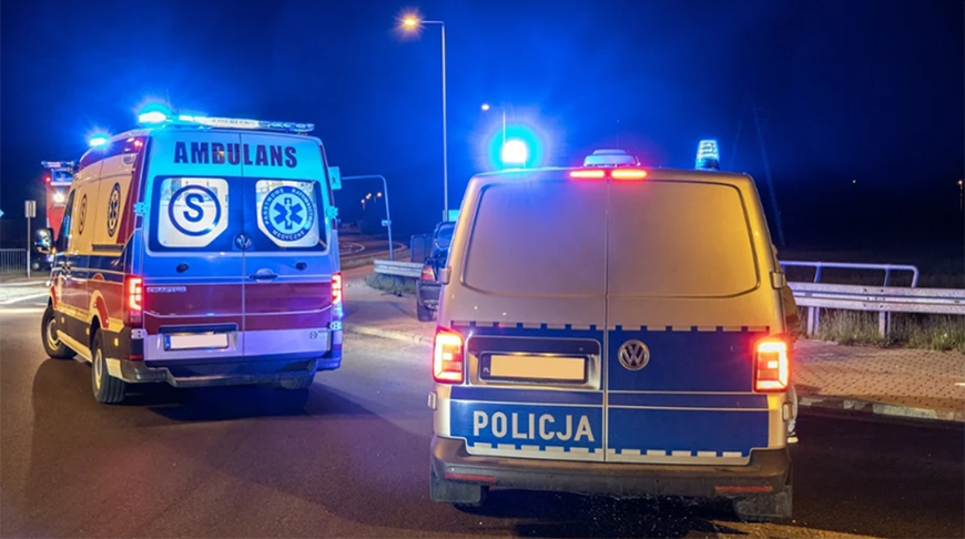 Автобус с белорусами попал в ДТП в Польше