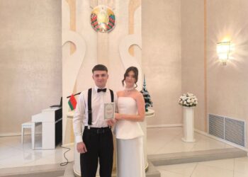 В канун Нового года в Кореличах родилась новая семья
