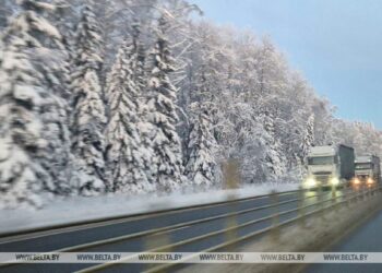 Гололедица и до -15°С ожидается 20 января в Беларуси