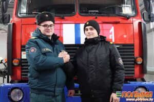 Родные братья рассказали, каково это — служить вместе в Кореличском РОЧС