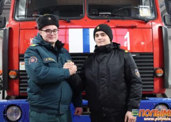 Родные братья рассказали, каково это — служить вместе в Кореличском РОЧС