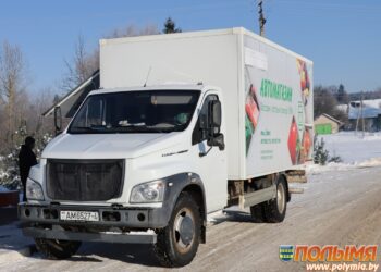 В Кореличском районе автолавки Белкоопсоюза работают в любых условиях