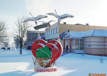 Фото настоящей зимы в Кореличах, которую мы так ждали