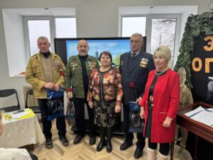 У Карэліцкім раённым краязнаўчым музеі адбылася сустрэча з воінамі-інтэрнацыяналістамі