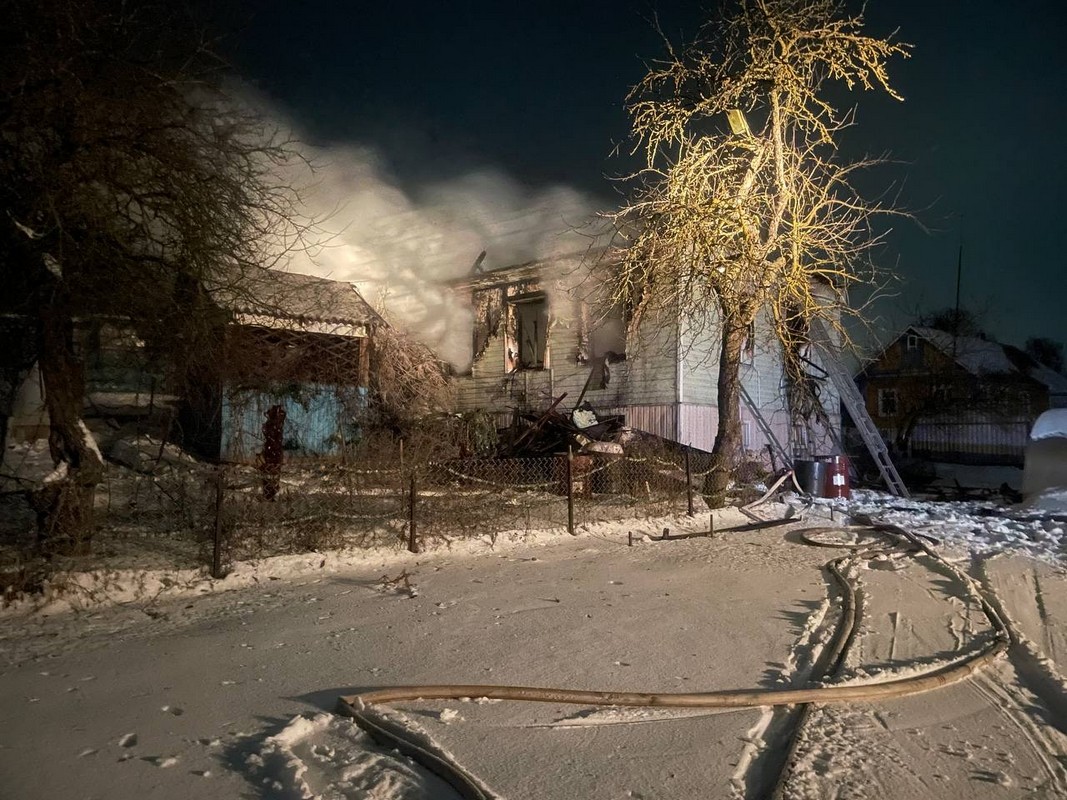 В Кореличском районе на пожаре погиб мужчина