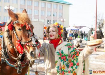У Карэлічах адсвяткавалі Масленіцу