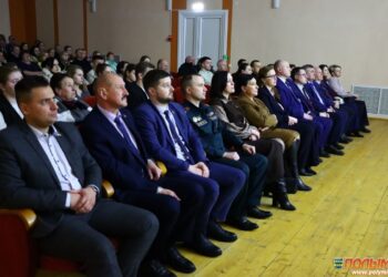 В Кореличах состоялась премьера фильма «Душа защитника» киностудии «Беларусьфильм»