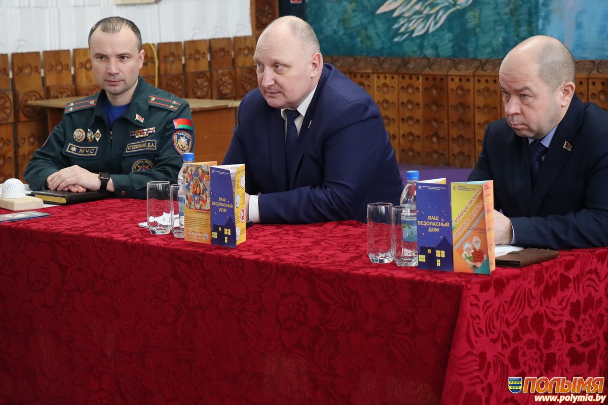 В агрогородке Турец прошел сход граждан по предупреждению пожаров и гибели людей