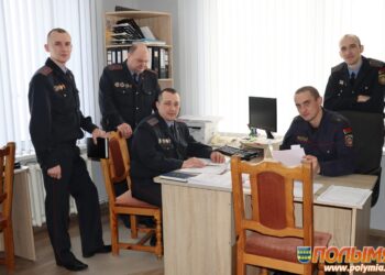 Люди высокого долга. Сотрудники Кореличского РОВД вошли в число лучших на Гродненщине