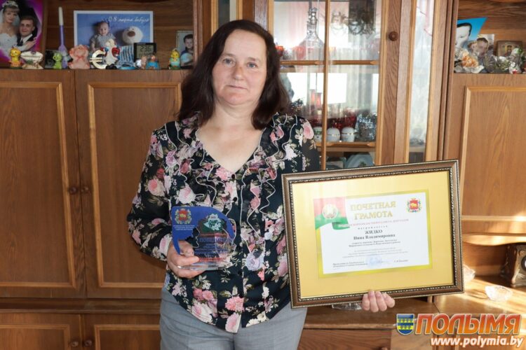 Староста из Кореличского района Нина Жидко стала лучшей в областном конкурсе органов местного самоуправления