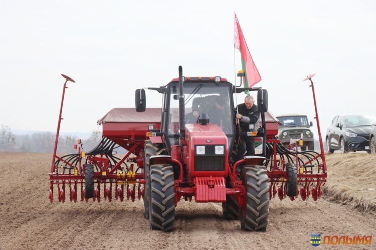 В Кореличском районе провели обряд «Засевки»