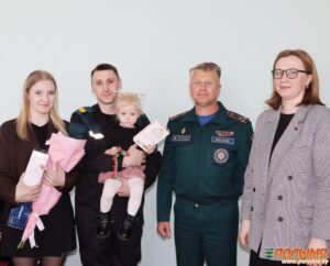 Семьи сотрудников Кореличского РОЧС получили ключи от арендных квартир