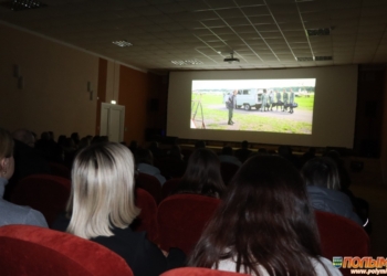 В Кореличах состоялась премьера фильма «Одно на двоих»