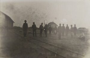 Железная дорога в поселке Мир существовала с Первой мировой войны