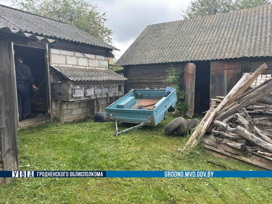 В Кореличском районе прицеп угнали прямо с обочины