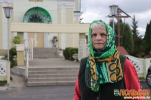 Прыхаджанка царквы святых апосталаў Пятра і Паўла г.п. Карэлічы Галіна Бязмен расказвае пра сваю дарогу да Бога