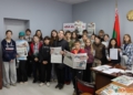 Воспитанники палаточного лагеря «Олимпиец» побывали в редакции газеты «Полымя»