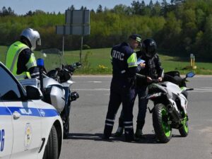 В Кореличском районе с 11 по 14 июня ГАИ усилит контроль за мотоциклистами
