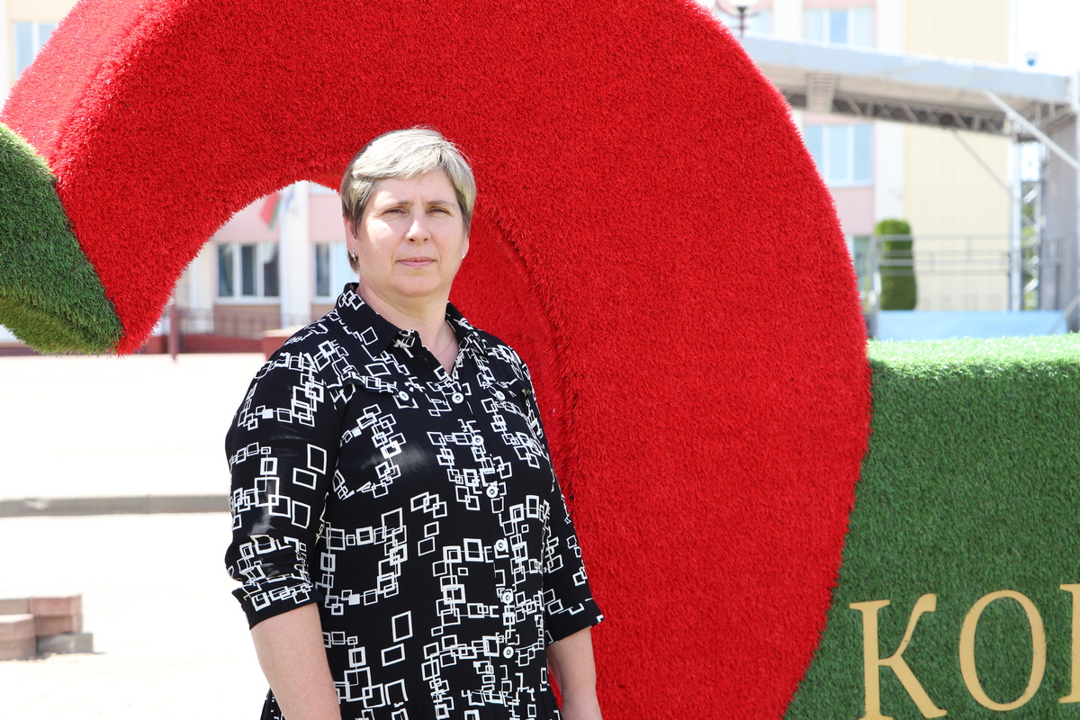 Сацыяльны работнік з Карэліч Вольга Лагута: «Дарыце больш дабрыні, цяпла і будзьце здаровыя»