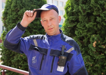 Слесар Карэліцкага гаргаза Дзяніс Коршун: «Працую сумленна, у гэтым сэнс майго жыцця»