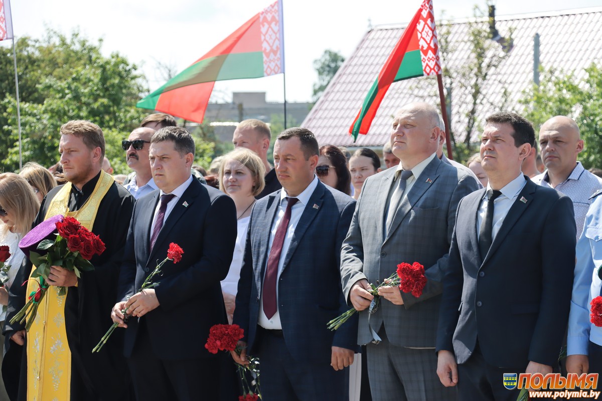 В Кореличах состоялся митинг-реквием, приуроченный к 85-й годовщине начала Великой Отечественной войны