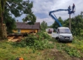 Разрушительные последствия непогоды в Гродненской области