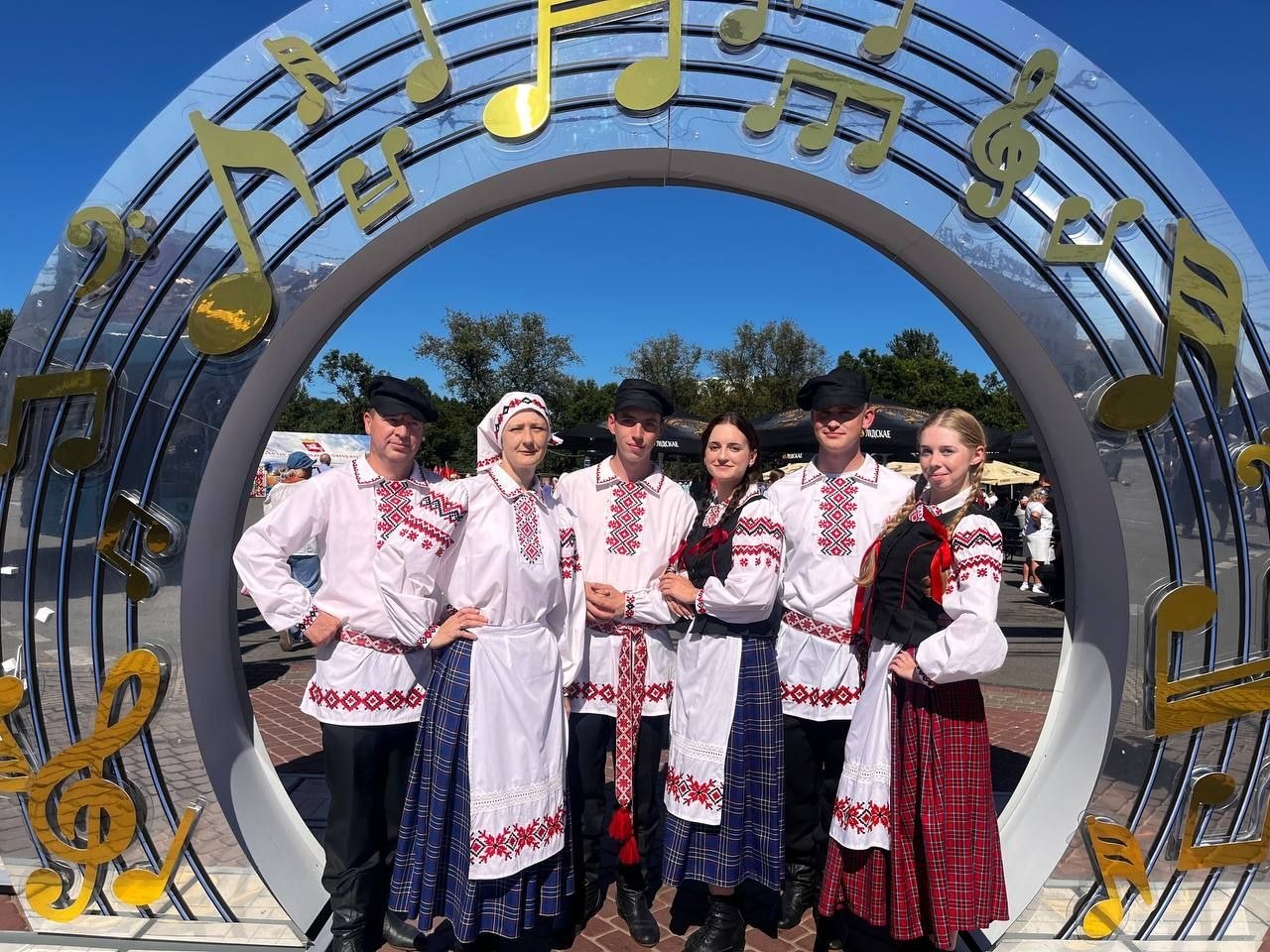 Народны танцавальны калектыў «Спадчына» выступіў на «Славянскім базары»