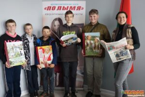 Кто такие журналисты и как создается районная газета «Полымя», узнали воспитанники оздоровительного лагеря «Юный патриот»