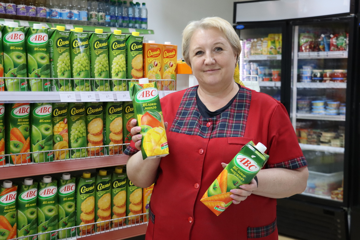 Прадавец магазіна «Прадукты» Святлана Гейс: «Наша візітная картка — ветлівая ўсмешка і добрае слова»
