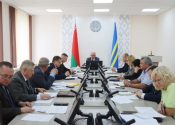 В Кореличах состоялся штаб по проведению областного праздника «Дожинки-2026»