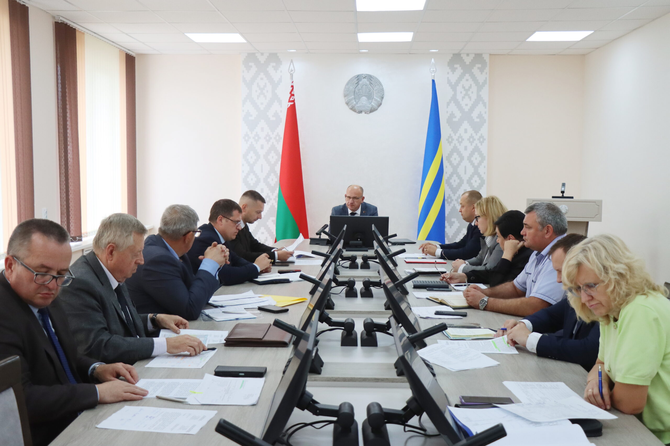 В Кореличах состоялся штаб по проведению областного праздника «Дожинки-2026»